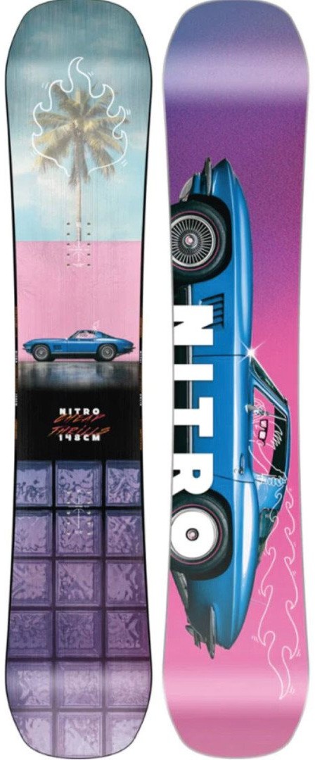 곤지암렌탈샵 브라더스 Nitro Cheap Thrills 스노보드 렌탈 데크